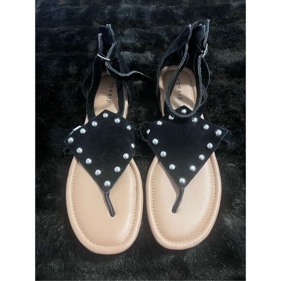 New torrid gladiator sandals studded shoes 12 - Picture 2 of 4